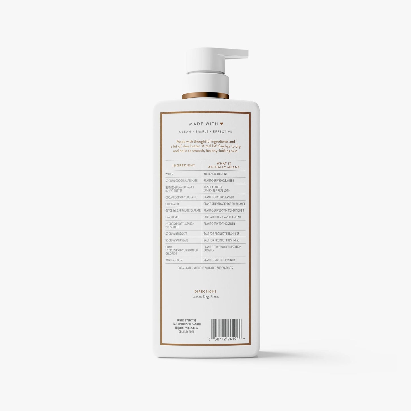 Moisturizing Body Wash