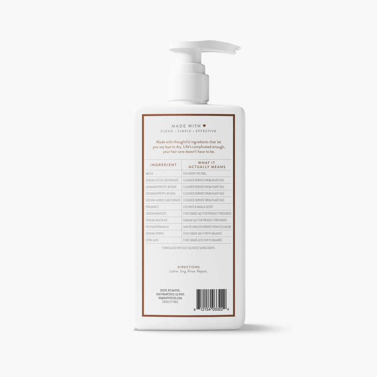 Moisturizing Shampoo