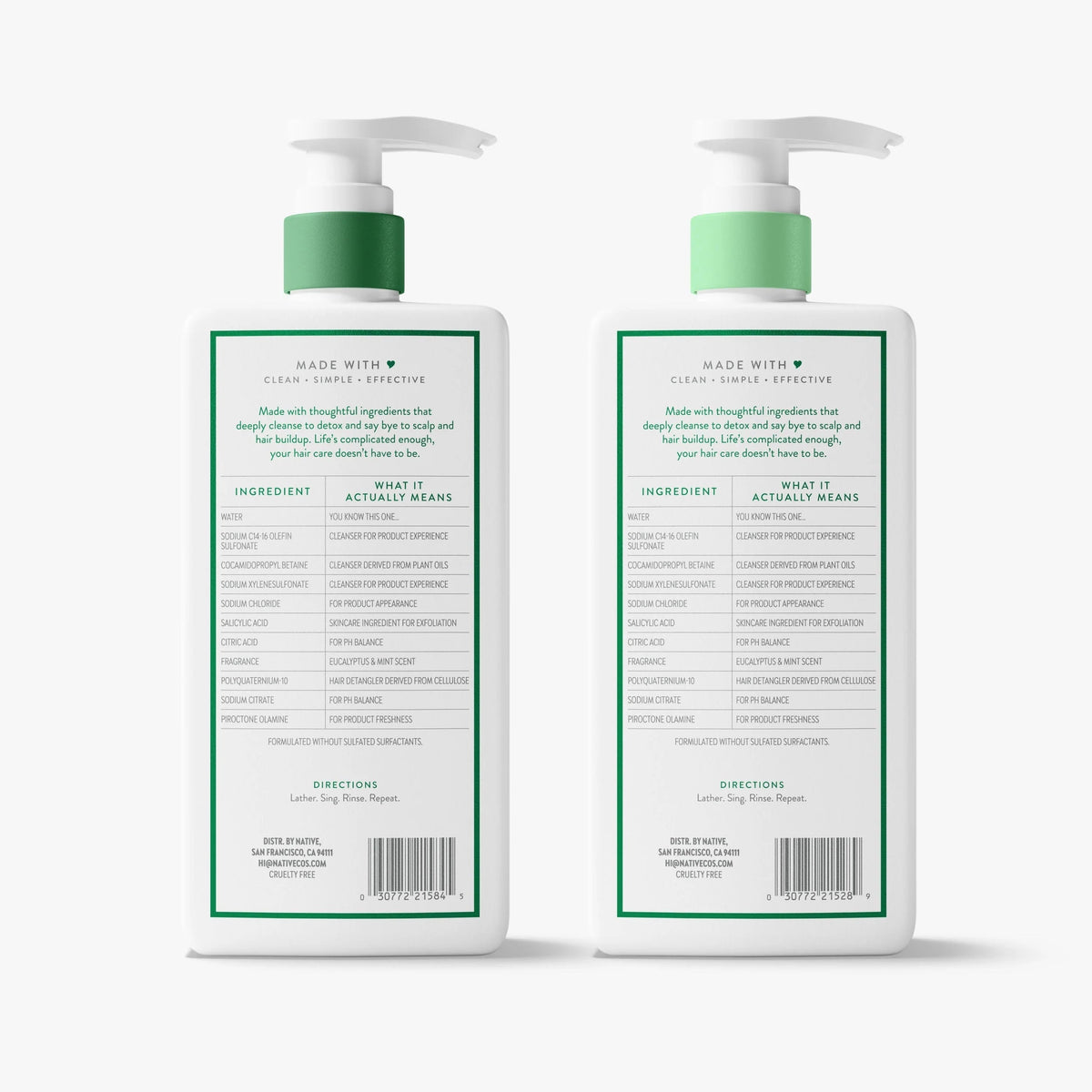 Scalp Detox 2-in-1 Shampoo & Conditioner